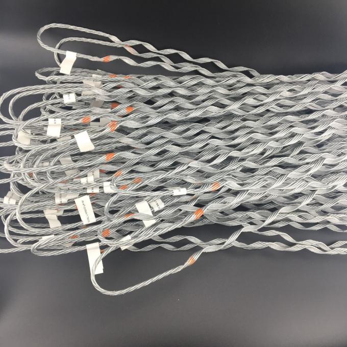 Abrazadera de tensi&oacute;n preformada para OPGW, rango de agarre amplio de 2,2 mm 1