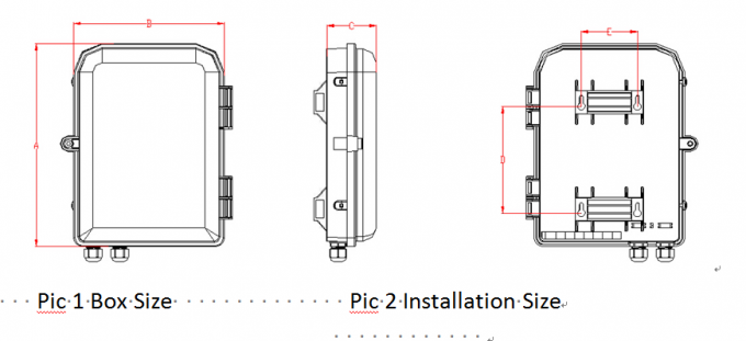 Caja de terminaci&oacute;n de fibra &oacute;ptica FTTH de 16 n&uacute;cleos con casete / divisor de ranura 3