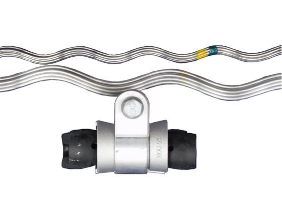 Fiber Cable Fittting ADSS Suspension Clamp , Aluminum Alloy Suspension Clamp