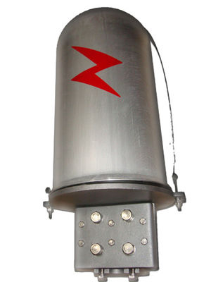 Aluminum Alloy Metal Plastic ADSS Joint Box High Mechanical Strength