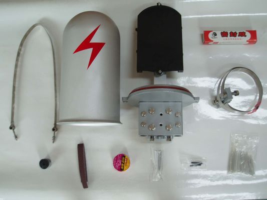 Corrosion Resistant OPGW Joint Box , 96 Cores Metal Fiber Splice Closure