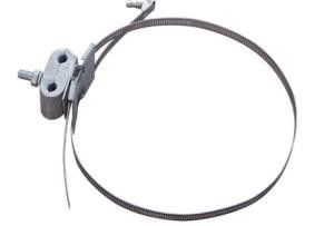 Silver White 20mm Down Lead Clamp For OPGW High Grip Strength