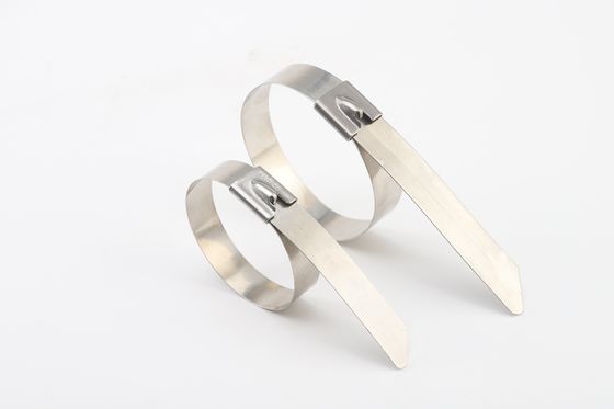 Ball Self Locking Stainless Steel Cable Tie 0.22 Inch