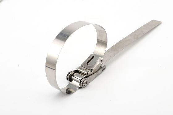 Universal Stainless Steel Banding Strap , 10mm Stainless Steel Metal Cable Ties