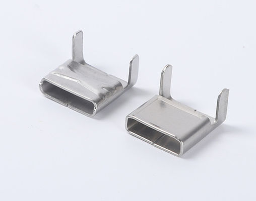 LK Type 0.8MM Stainless Steel Strap Buckle , Banding Screw Buckle Stainless Steel