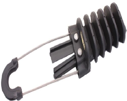 3KN ADSS Cable Fittings , Anchor Clamp For ABC Cable