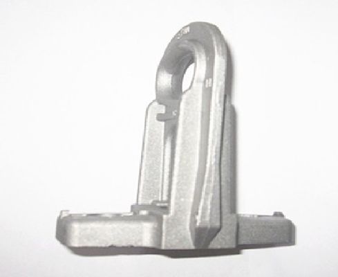 Cable Pole Anchor Bracket 18KN Installing With SS Strap