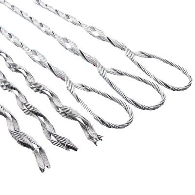 Preformed OPGW Tension Clamp 2.2mm Wide Range Gripping