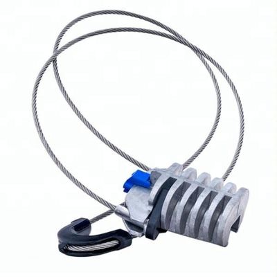 10KN ADSS Cable Fittings , Figure 8 Cable Tension Clamp