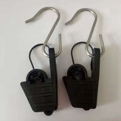 S Type Fiber Optic Cable Accessories FTTH Drop Clamp