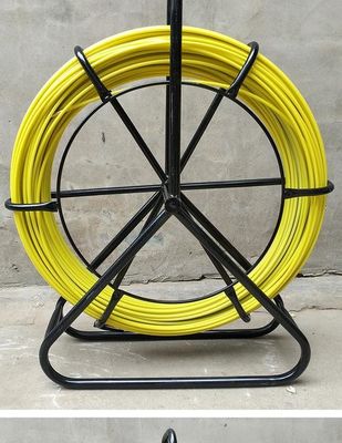 100mm 180mm Fiberglass Conduit Rodder FRP Fish Tape With Copper Wire