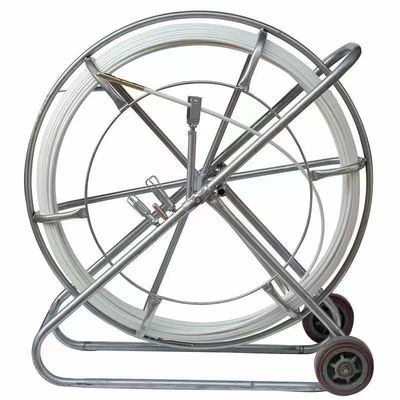 White ABS Plastic 8mm FRP Duct Rodder For Garden