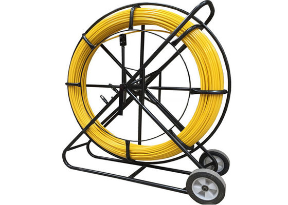 9mmx150m Fiberglass Duct Rodder , Fish Tape Conduit Rodding Equipment