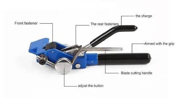 Fiber Optic Iron Steel Strap Banding Tool For FTTH