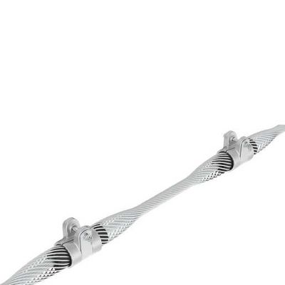 Overhead Line Preformed Armor Rods , FTTH Fiber Optic ADSS Suspension Clamp