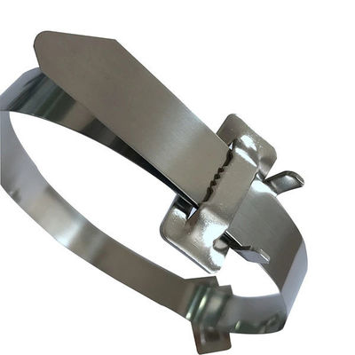 Heat Resisting Stainless Steel Strap Buckle , 1/2" Bandit Strap Buckles
