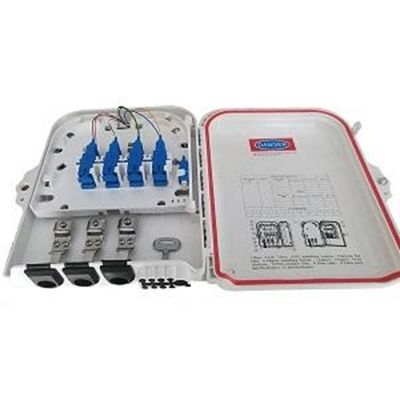 8 Core Waterproof FTTH Fiber Optic Distribution Box