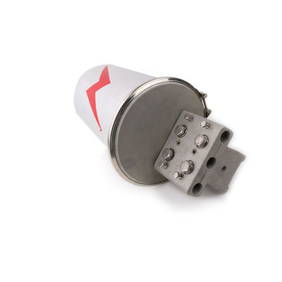 Cap Type OPGW Joint Box Metal Fiber Closure Silver White