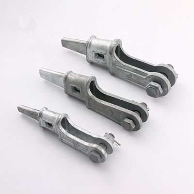 160KN Thimble Clevis Fitting Aerial Electric Pulling Line Clamp