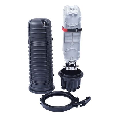 2 In 4 Out 144 Core ADSS Joint Box , Fiber Optic Cable Splice Enclosure