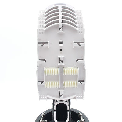 144F OPGW Joint Box , Vertical Fiber Optic OPGW Splice Enclosure