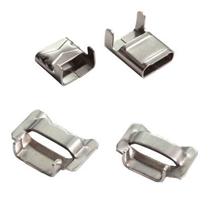 Ear Lock SS201 Stainless Steel Banding Clips 3/4" For Pipe