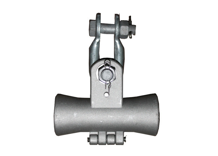 Fiber Cable Fittting ADSS Suspension Clamp , Aluminum Alloy Suspension Clamp