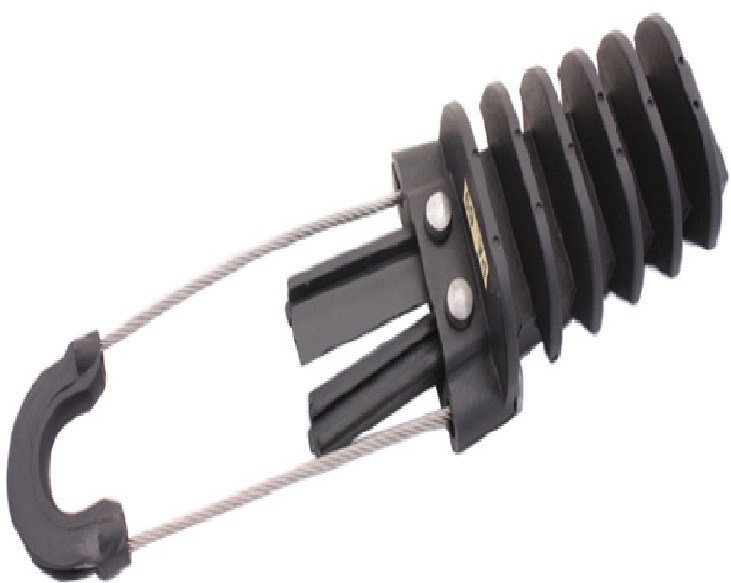 3KN ADSS Cable Fittings , Anchor Clamp For ABC Cable