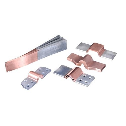 Bare Copper Laminated Flexible Connectors High Conductivity