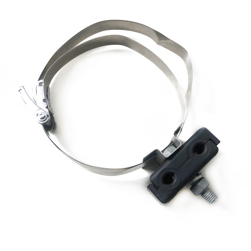 Overhead Fiber Optic Cable Downlead Clamp For OPGW
