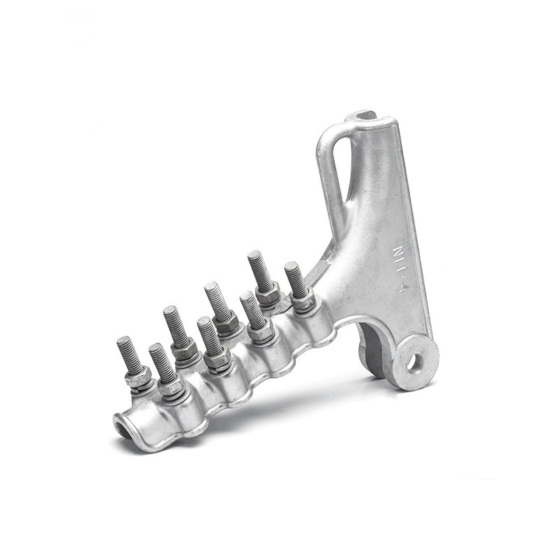 Aluminium Alloy OPGW Tension Clamp , Cable Down Lead Clamp For OPGW