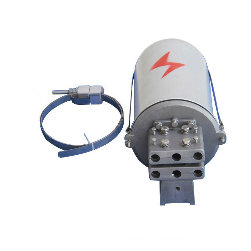 24 48 72 96 144 Core OPGW Joint Box , Metal Fiber Optic Splice Closure