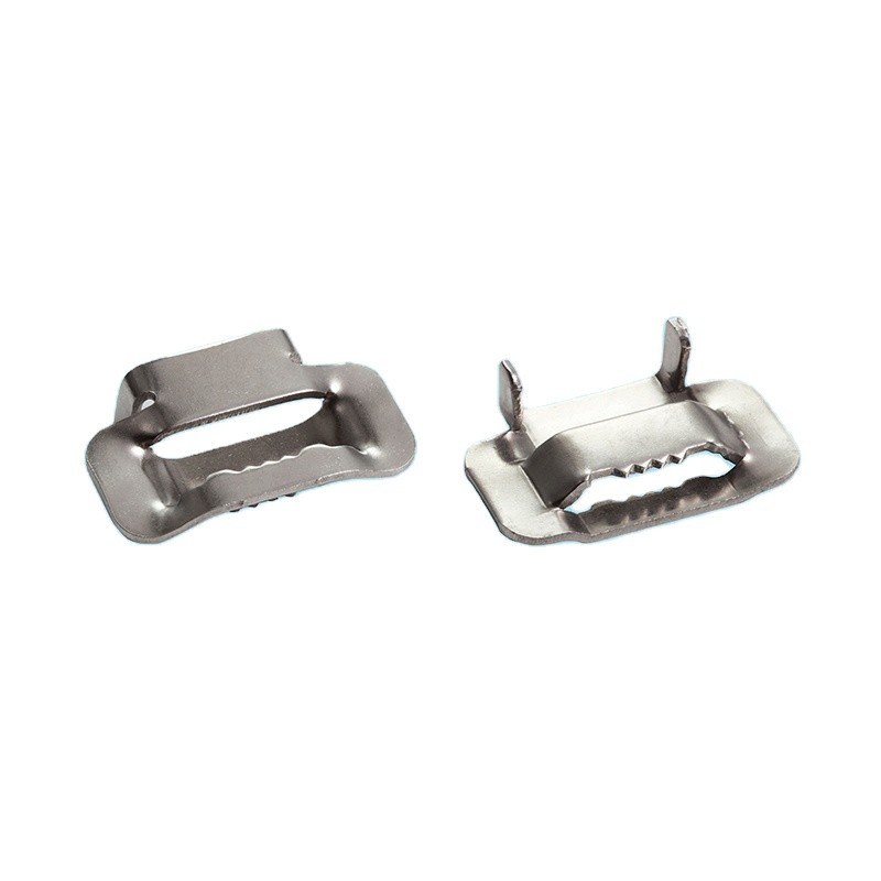Ear Lock SS201 Stainless Steel Banding Clips 3/4" For Pipe